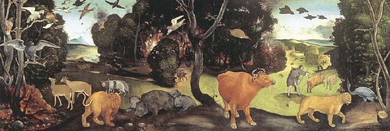 Piero di Cosimo The Forest Fire Sweden oil painting art